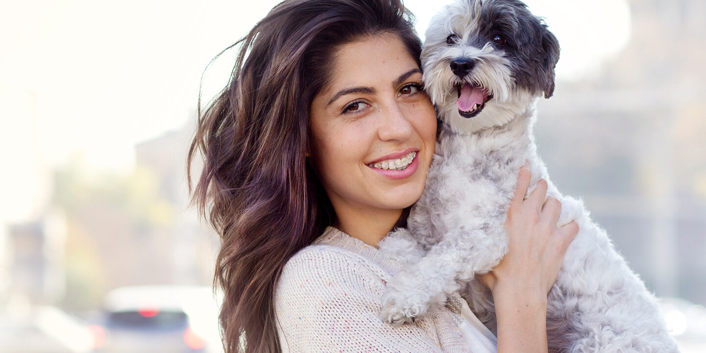 indian-lady-with-dog